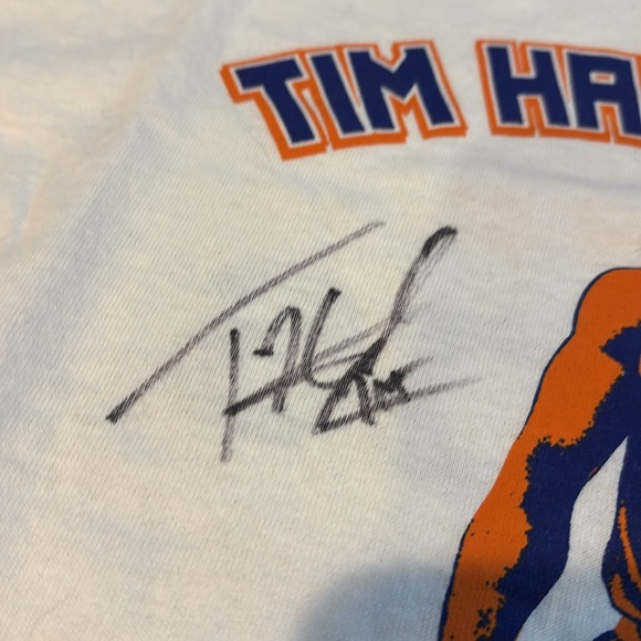 Adidas autographed Tim Hardaway t shirt - Picture 2 of 4